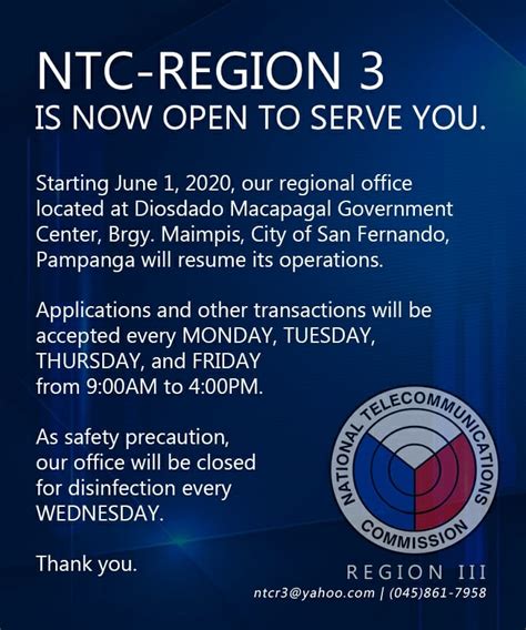 ntc region 3